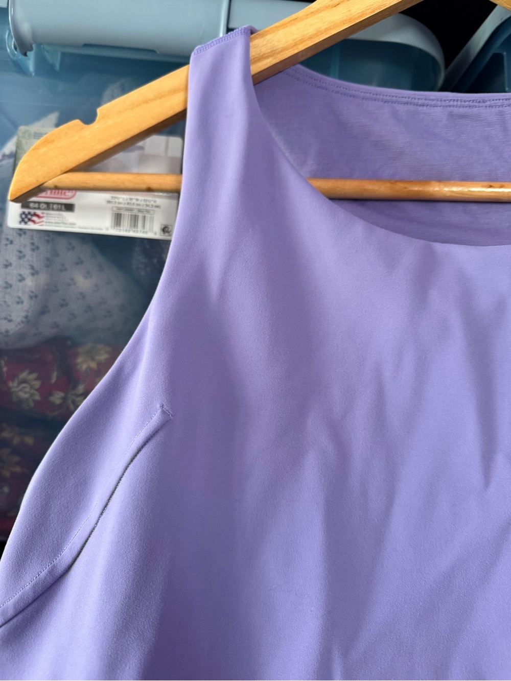 Lululemon Align Lavender Purple Women's Sleeveless Crop Tank Bra Top 14 - Picture 2 of 5